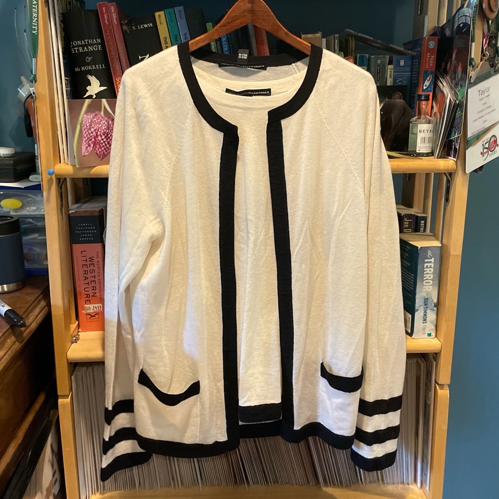 Ellen Tracy Cashmere Tank and Sweater Set✨